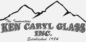 Ken Caryl Glass Inc - Logo Bnw